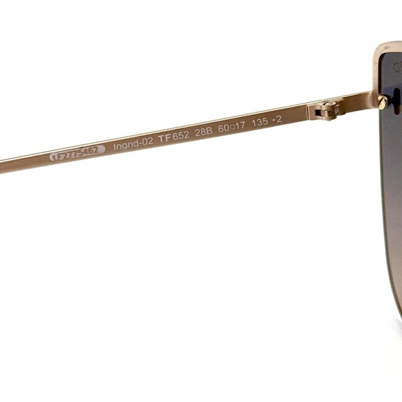 NEW!!! TOM FORD Ingrid-02 Sunglasses TF652 28B Authentic - Picture 8 of 12